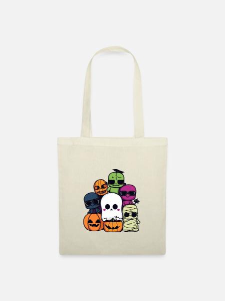 Halloween Party Cool - Stoffbeutel - Natur