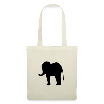 elephant - Tote Bag - nature - Front