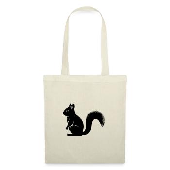 écureuil - Sac en tissu - nature - Devant