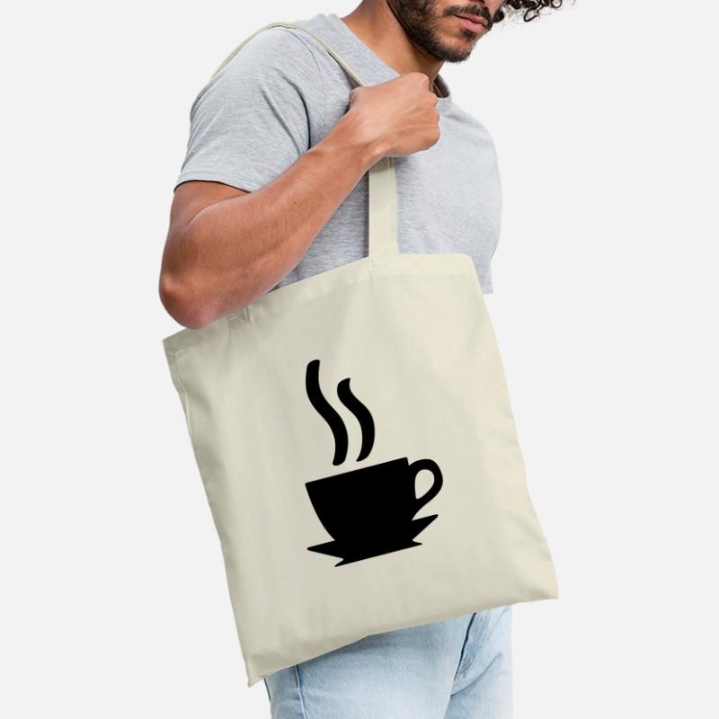 Kaffe oder Tee Stoffbeutel