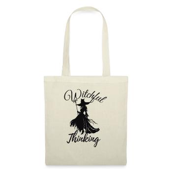 Halloween Witch, Witchful Thinking - Stoffbeutel - Natur - Vorne