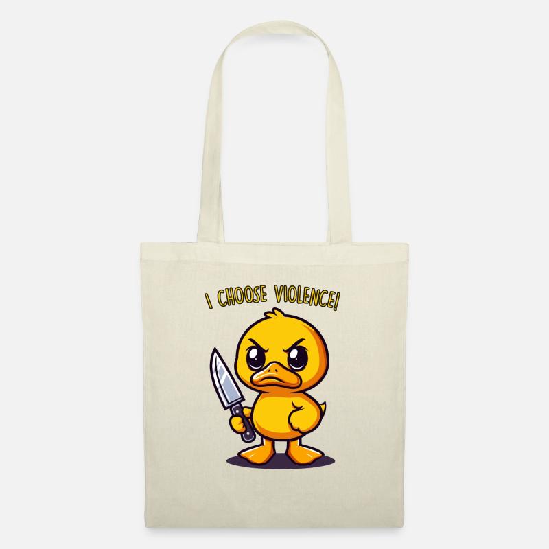 Scelgo la violenza - Borsa di stoffa - natura
