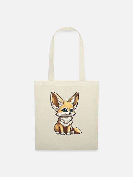 Fennec - Stoffbeutel - Natur