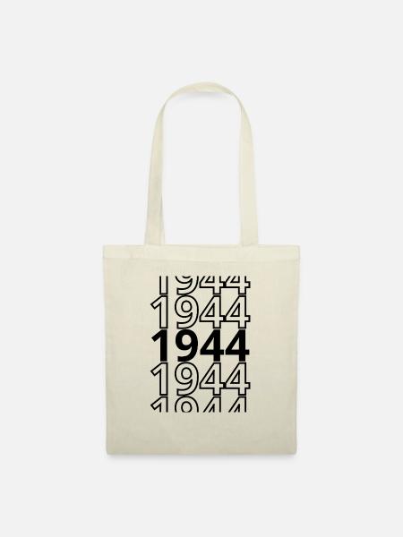 1944 1944 1944 - Stoffbeutel - Natur