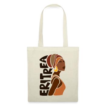 Eritrea Eritreische Flagge Asmara Black Heritage - Stoffbeutel - Natur - Vorne