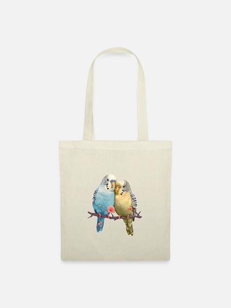 Budgies - Tote Bag - nature