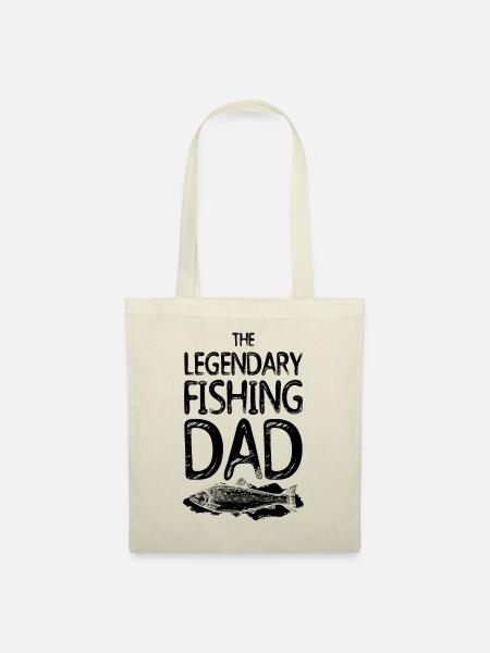 Fishing dad - Stoffbeutel - Natur