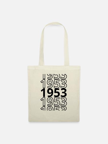 1953 1953 1953 - Stoffbeutel - Natur