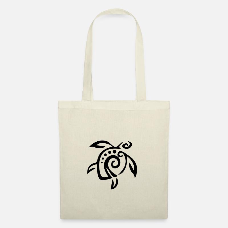 Turtle - Sac en tissu - nature