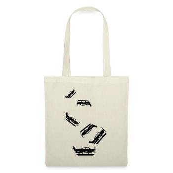 Symbole de l’avion - Sac en tissu - nature - Devant