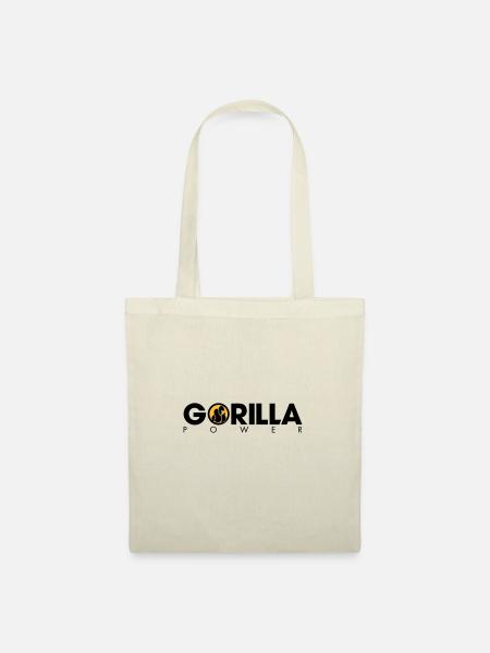 GORILLA POWER - Stoffbeutel - Natur