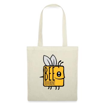 bee different saying quote - Tote Bag - nature - Front