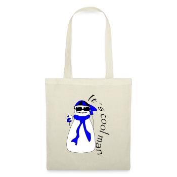 C’est cool man - Sac en tissu - nature - Devant