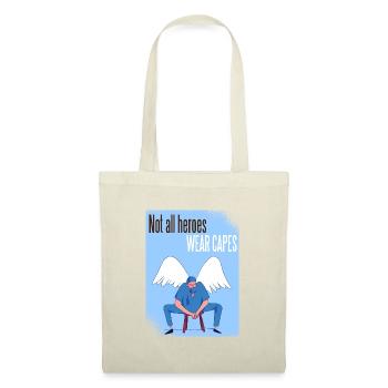 Not all heroes wear capes doctor nurse - Tote Bag - nature - Front
