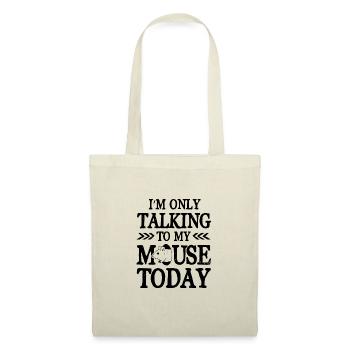 with my mouse - Tote Bag - nature - Front