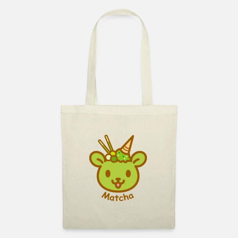 Eisbär Matcha - Stoffbeutel - Natur