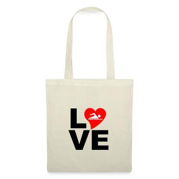 swimming love - Tote Bag - nature - Front