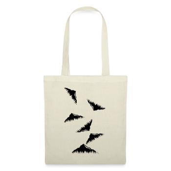 Mountains mountains icon - Tote Bag - nature - Front
