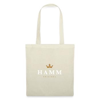 Logo original de la famille Hamm - Sac en tissu - nature - Devant