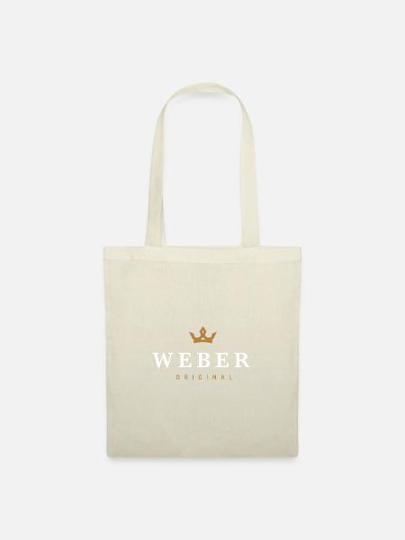 Weber Original Familienlogo - Stoffbeutel - Natur
