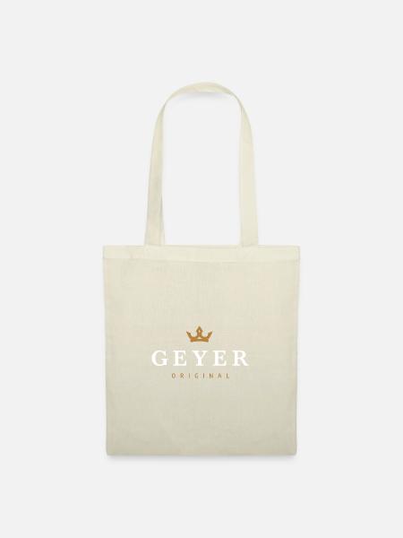 Geyer Original Familienlogo - Stoffbeutel - Natur