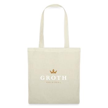 Groth Original Familienlogo - Stoffbeutel - Natur - Vorne