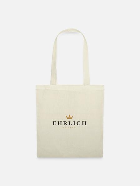 Ehrlich Original Familienlogo - Stoffbeutel - Natur