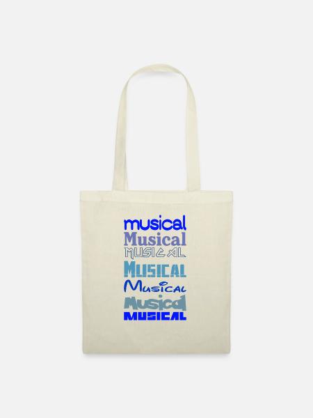 Musical Musical Musical - Stoffbeutel - Natur