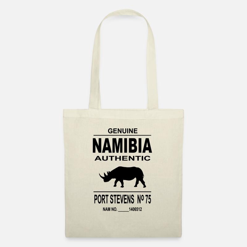 Namibia Rhino - Stoffbeutel - Natur
