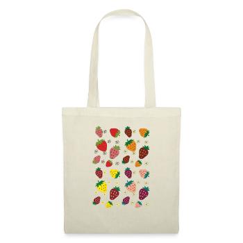 Strawberries colorful - Tote Bag - nature - Front