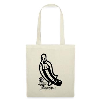 Agent Fox Bleistift Design Cool Hipster Mode - Stoffbeutel - Natur - Vorne