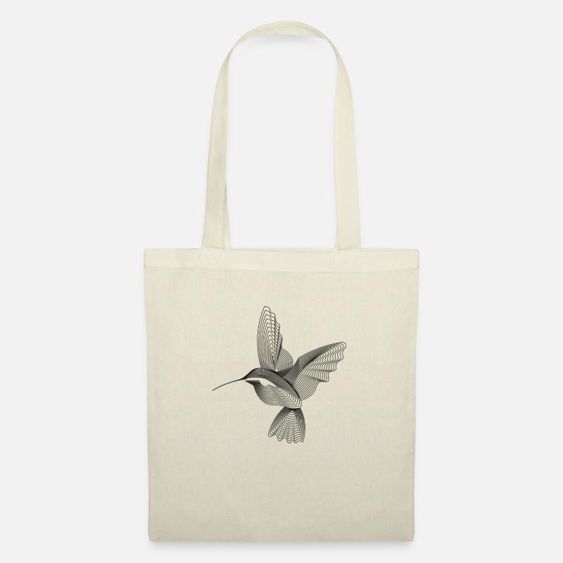 Kolibri - Stoffbeutel - Natur