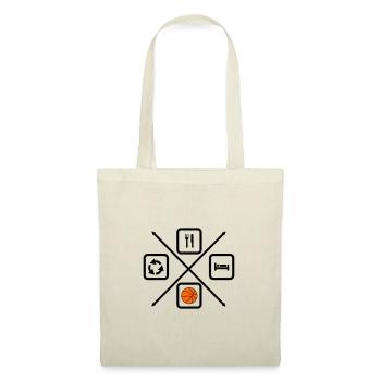 Life cycle of a basketball player,Basketball - Tote Bag - nature - Front