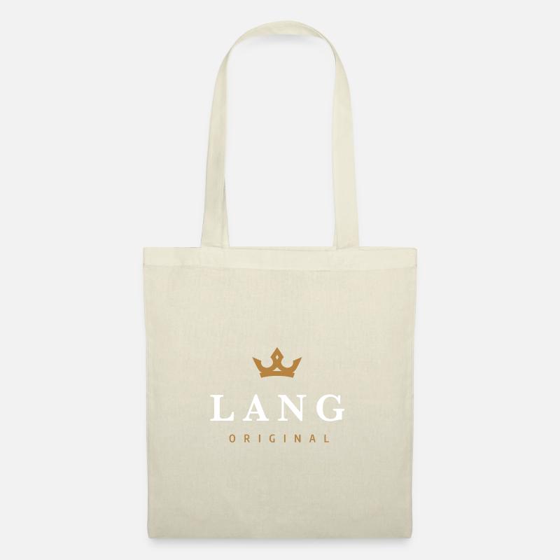 Lang Original Familienlogo - Stoffbeutel - Natur