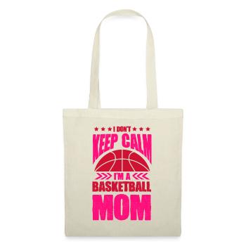 Basket keep calm maman - Sac en tissu - nature - Devant
