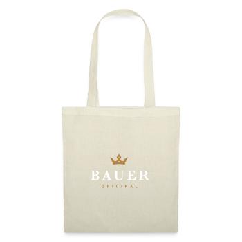 Logo original de la famille Bauer - Sac en tissu - nature - Devant