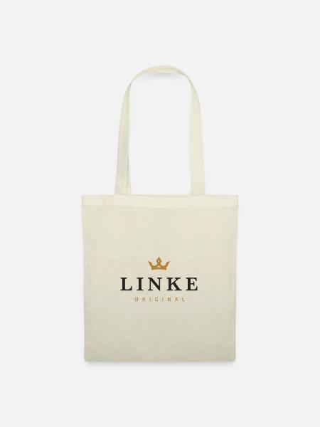 Linke Original Familienlogo - Stoffbeutel - Natur
