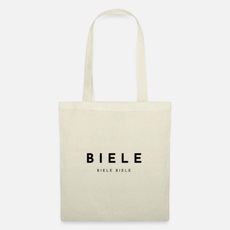 BIELE BIELE BIELE - Stoffbeutel - Natur