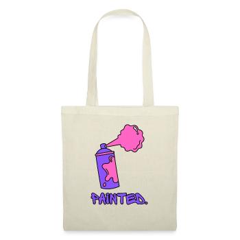 Painted - Purple/Pink - Tote Bag - nature - Front