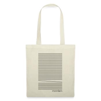 Minimal - fallen out of line - Tote Bag - nature - Front