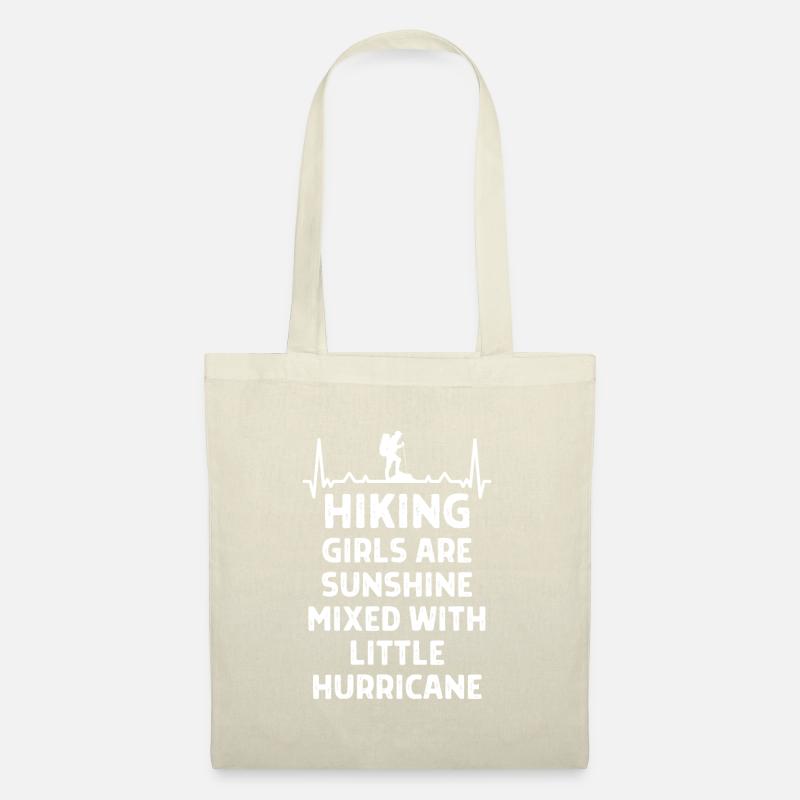 Klettern Kletterer Hiking Sprüche Geschenk - Stoffbeutel - Natur