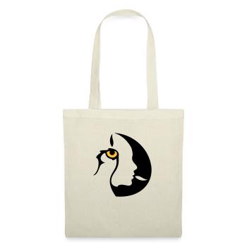 Chamane (œil droit) - Sac en tissu - nature - Devant