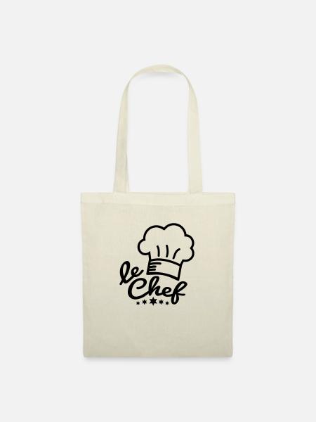 chef_cook__f1 - Stoffbeutel - Natur