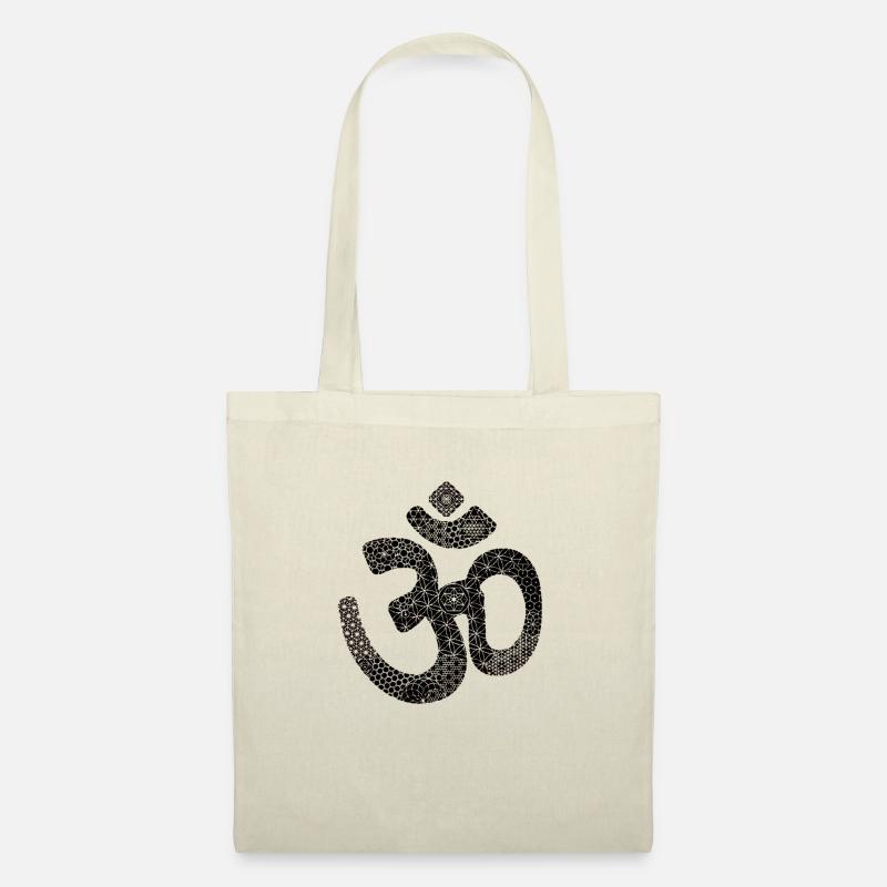 AUM Sanskrit Silbe - Stoffbeutel - Natur
