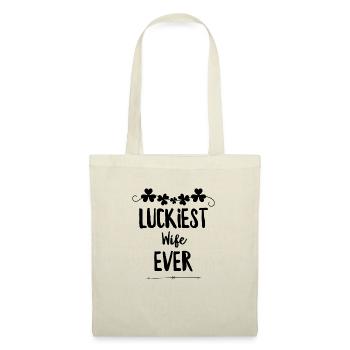 One Lucky Wife - Tote Bag - nature - Front