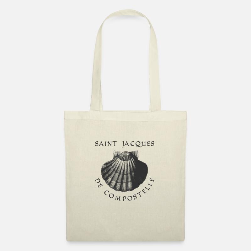 Saint-Jacques-de-Compostelle - Sac en tissu - nature