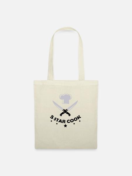 5 Star Cook - Stoffbeutel - Natur