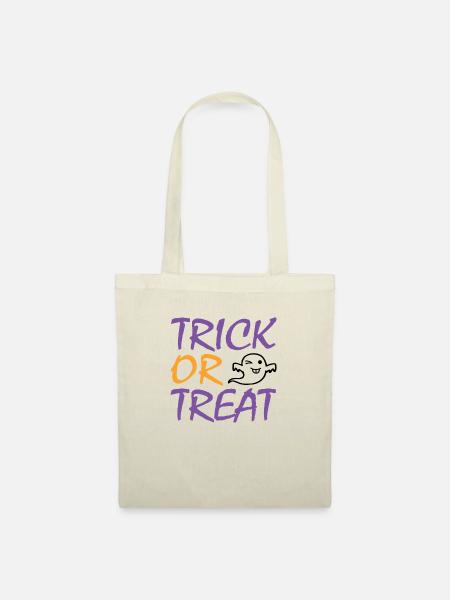 Trick or Treat Halloween - Stoffbeutel - Natur