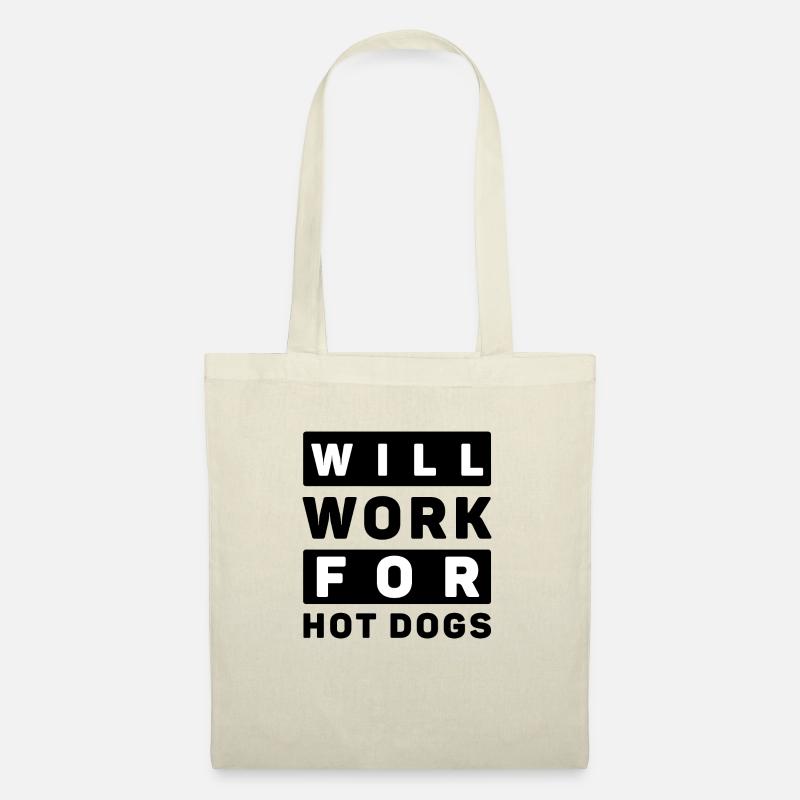 Will Work For - Stoffbeutel - Natur