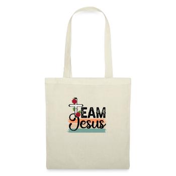 Team Jesus - Tote Bag - nature - Front